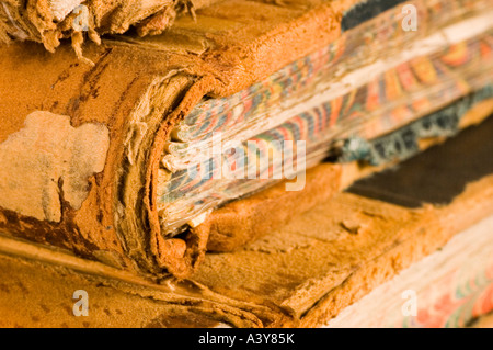 Alten Buchführung Volumes Stockfoto