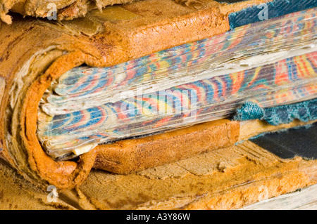 Alten Buchführung Volumes Stockfoto