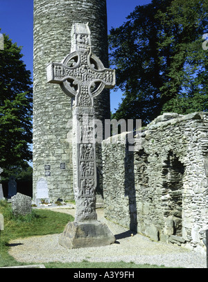 Reisen/Geografie, Irland, Monasterboice, Denkmäler, hohes Kreuz, ('Hohes Kreuz'), Westseite, Anfang des 10. Jahrhunderts, Stockfoto