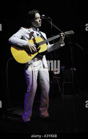 Rufus Wainwright live in der Halle für Cornwall Truro Cornwall UK Stockfoto