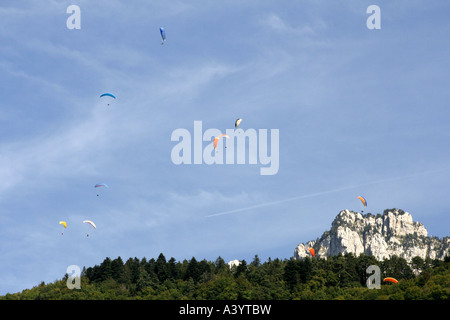 Gleitschirm Stockfoto