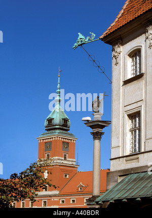 Warschau Polen Königsschloss Stockfoto