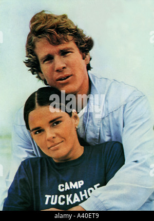 LOVE STORY Ali MacGraw und Ryan O'Neal im Paramount Film 1970 Stockfoto