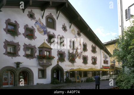 Sommer in Kitzbühel in der Region Tirol in Österreich. Stockfoto