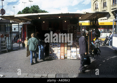 Zeitungskiosk in Florenz Stockfoto