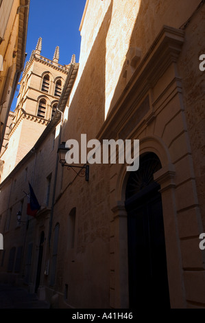 FRANKREICH-SAINT-PIERRE-KATHEDRALE IN MONTPELLIER Stockfoto