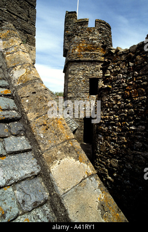 Normandie Frankreich Schloss Chateau de spie mittelalterlichen 11 Stockfoto