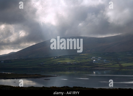 Sturm über Portmagee, Co. Kerry, Irland Stockfoto