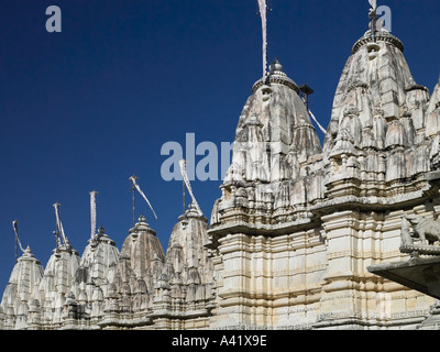 Jain-Tempel in Ranakpur in Rajasthan, Indien Stockfoto