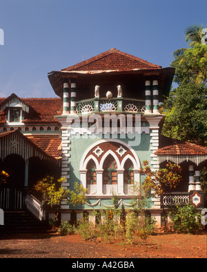 Portugiesische Herrenhaus Betalbetim Colva Goa Indien Stockfoto