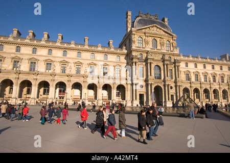 Frankreich Paris Le Louvre Stockfoto