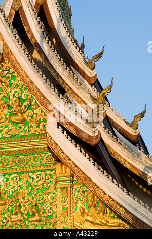 Sala Pha Bang Tempel Teil des königlichen Palastes National Museum Luang Prabang Laos Stockfoto