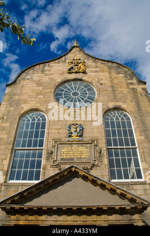 Canongate Church, die Royal Mile, Edinburgh, Schottland. Stockfoto