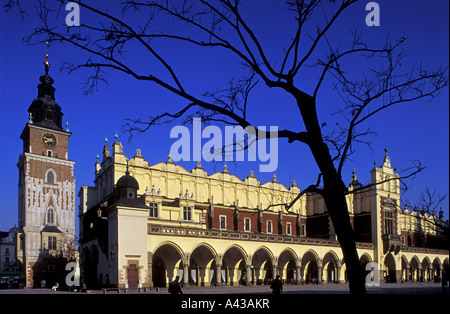 Tuchhalle Sukiennice Krakau Polen Stockfoto