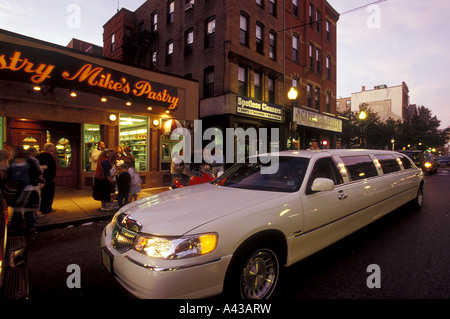 Limousine in Boston Straßen, MA, USA Stockfoto