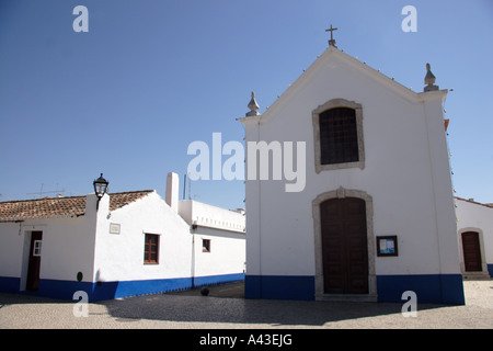 Kirche in Porto Covo Portugal Stockfoto