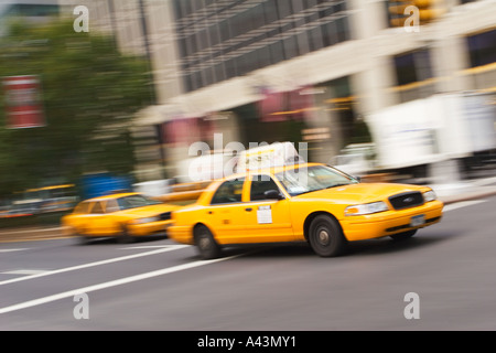 Taxis in New York City Stockfoto