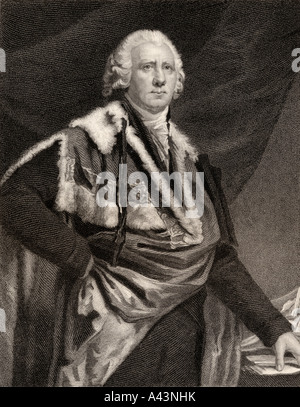 Henry Dundas, 1st Viscount Melville, 1742 bis 1811. Schottischer Rechtsanwalt und Politiker. Stockfoto