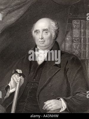 Henry Richard Vassall-Fox, 3rd Baron Holland of Holland und 3rd Baron Holland of Foxley, 1572-1840. Britischer Whig Politiker. Stockfoto