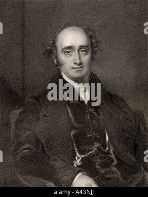 John Wilson Croker, 80-1857 irischer Staatsmann und Autor. Stockfoto