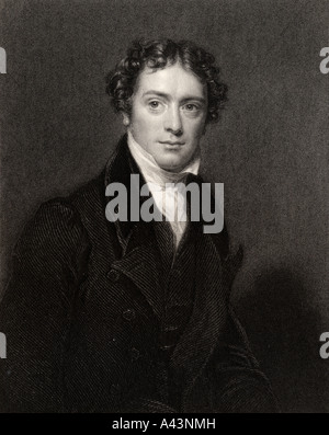 Michael Faraday, Zwischen 22-67. Britischer Chemiker und Physiker. Stockfoto