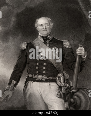 VizeAdmiral Sir Thomas Masterman Hardy, 1st Baronet, 1760-18316. Britischer Marineoffizier. Stockfoto