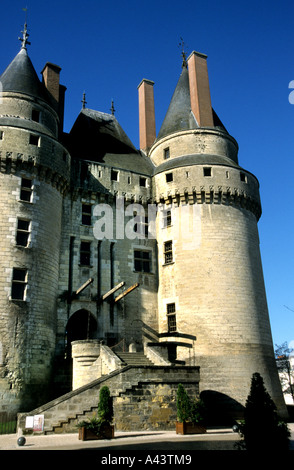 Azay le Rideau Schloss Schloss Loire Frankreich Französisch Stockfoto