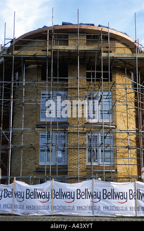 Bellway Häuser Entwicklung auf die Ravenswood Estate, Ipswuich, Suffolk, UK. Stockfoto