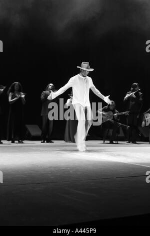 Joaquin Cortes Flamenco-Tänzerin im Konzert in der royal Albert Hall Stockfoto