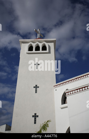 Kirche-Playa Del Carmen Mexiko Stockfoto