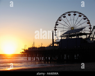 Santa Monica Pier Stockfoto