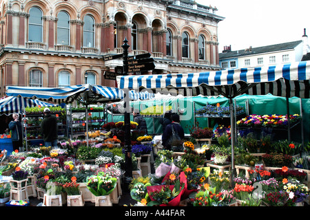 Die drei Mal Wochenmarkt am Cornhill in Ipswich, Suffolk UK Stockfoto