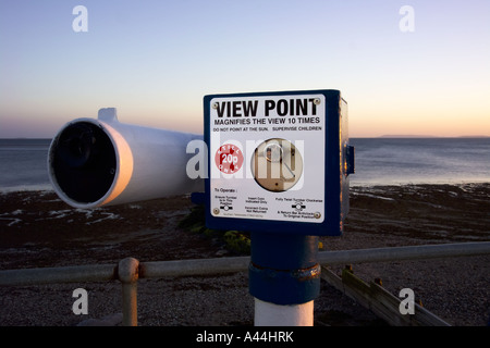 Aussichtspunkt Teleskop, East Wittering, UK