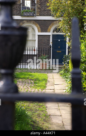 UK England London Camberwell Grove georgischen Haustür Stockfoto