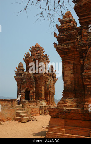 Po Klong Garai Girai Cham Türme Süd Vietnam Viet Nam South East Asia Ninh Thuan Zentralprovinz Stockfoto