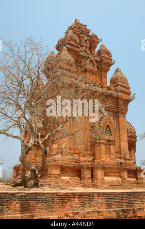 Heiligtum von Po Klong Garai Girai Cham Türme South Central Vietnam Viet Nam South East Asia Ninh Thuan Provinz Kalan Stockfoto