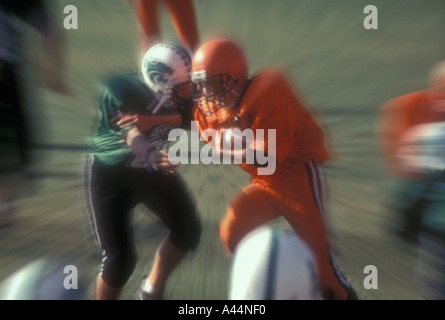 American High School Football Stockfoto