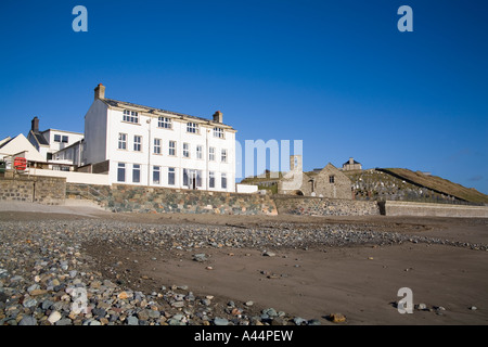 ABERDARON GWYNEDD NORTH WALES UK Januar auf der Suche bis zu diesem kleinen Dorf auf der Halbinsel Lleyn Stockfoto