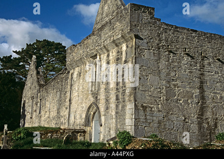 MUCKROSS COUNTY KERRY Republik von Irland Europäische UNION September 1448 die Ruinen von Muckross Abbey gegründet Stockfoto