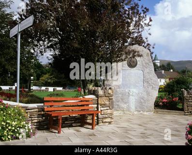 SNEEM COUNTY KERRY Republik von Irland Europäische UNION September A Stein Denkmal für General Charles de Gaulle Stockfoto