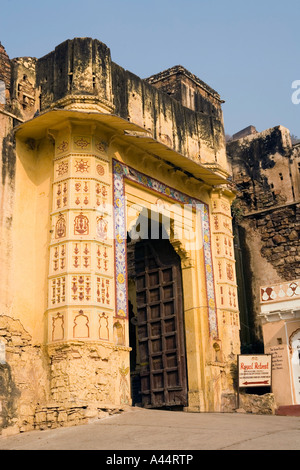 Indien Rajasthan Bundi Garh Palast Hathi Pol das Elefantentor Stockfoto