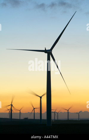 Schwarzes Gesetz Windpark in der Nähe von Forth, South Lanarkshire, Schottland, UK Stockfoto