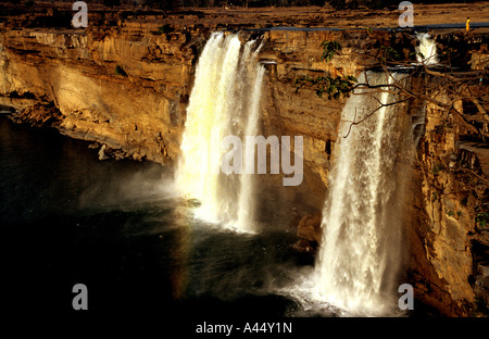 Die schöne und Chitrakut Wasserfälle in Chhattisgarh Indien Stockfoto