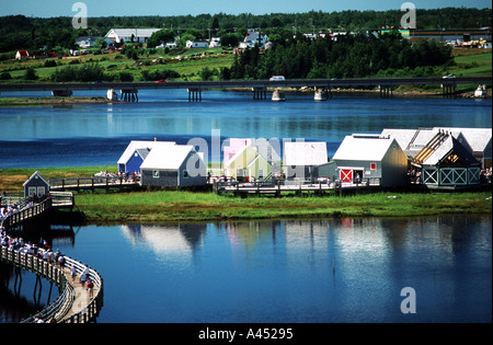 Acadien Kultur in New Brunswick, Kanada Stockfoto