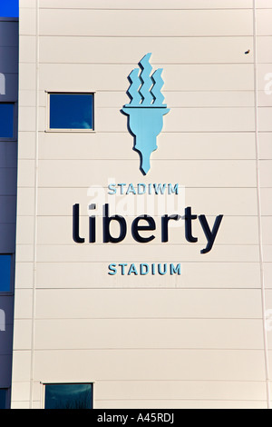 Liberty Stadium Swansea Stockfoto