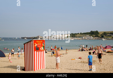 Dorset Swanage Bay in ENGLAND Stockfoto