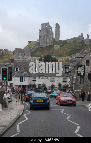 ENGLAND Dorset Corfe Stockfoto