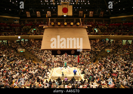 Sumo Ringer Tokio Sumoringer Sumoringen Stockfoto