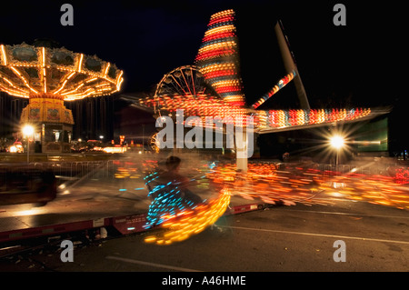 Kentucky State Fair Midway Louisville Kentucky Stockfoto