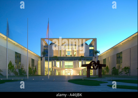 Das Federal Chancellery Building in Berlin, Deutschland Stockfoto